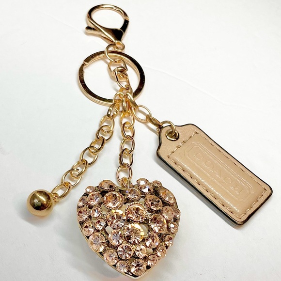 Coach Accessories - Coach Hangtag on Handmade Keychain